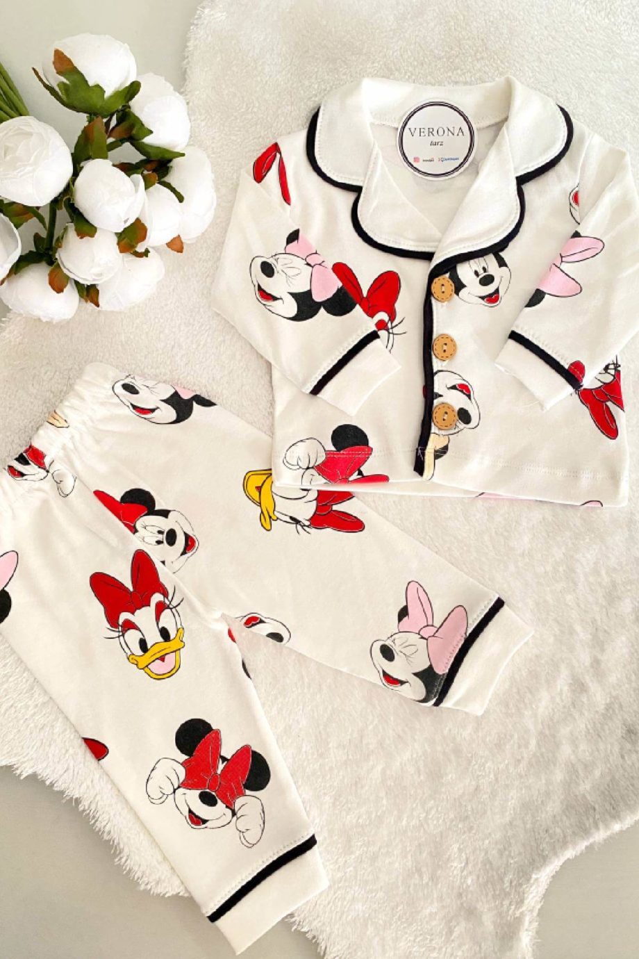 Mini Mouse Lüx 2li Pijama Takımı - Görsel 2