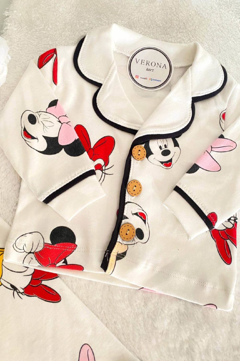 Mini Mouse Lüx 2li Pijama Takımı - Görsel 3